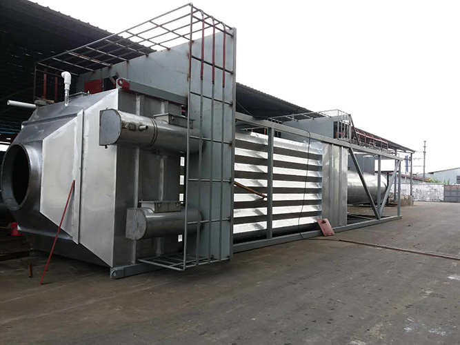 開平市佰益飼料科技發(fā)展有限公司18000風(fēng)量干燥尾氣治理方案