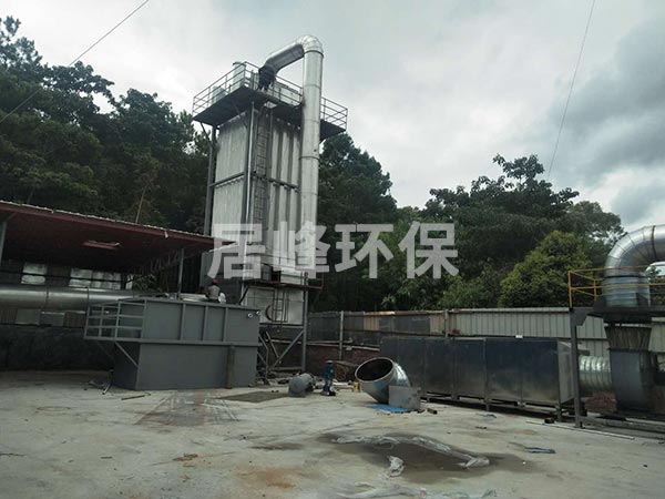 電池廠(chǎng)瀝青煙氣處理